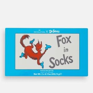 I Heart Revolution x Dr. Seuss Fox in Socks Face Palette Cosmetic Highlighter